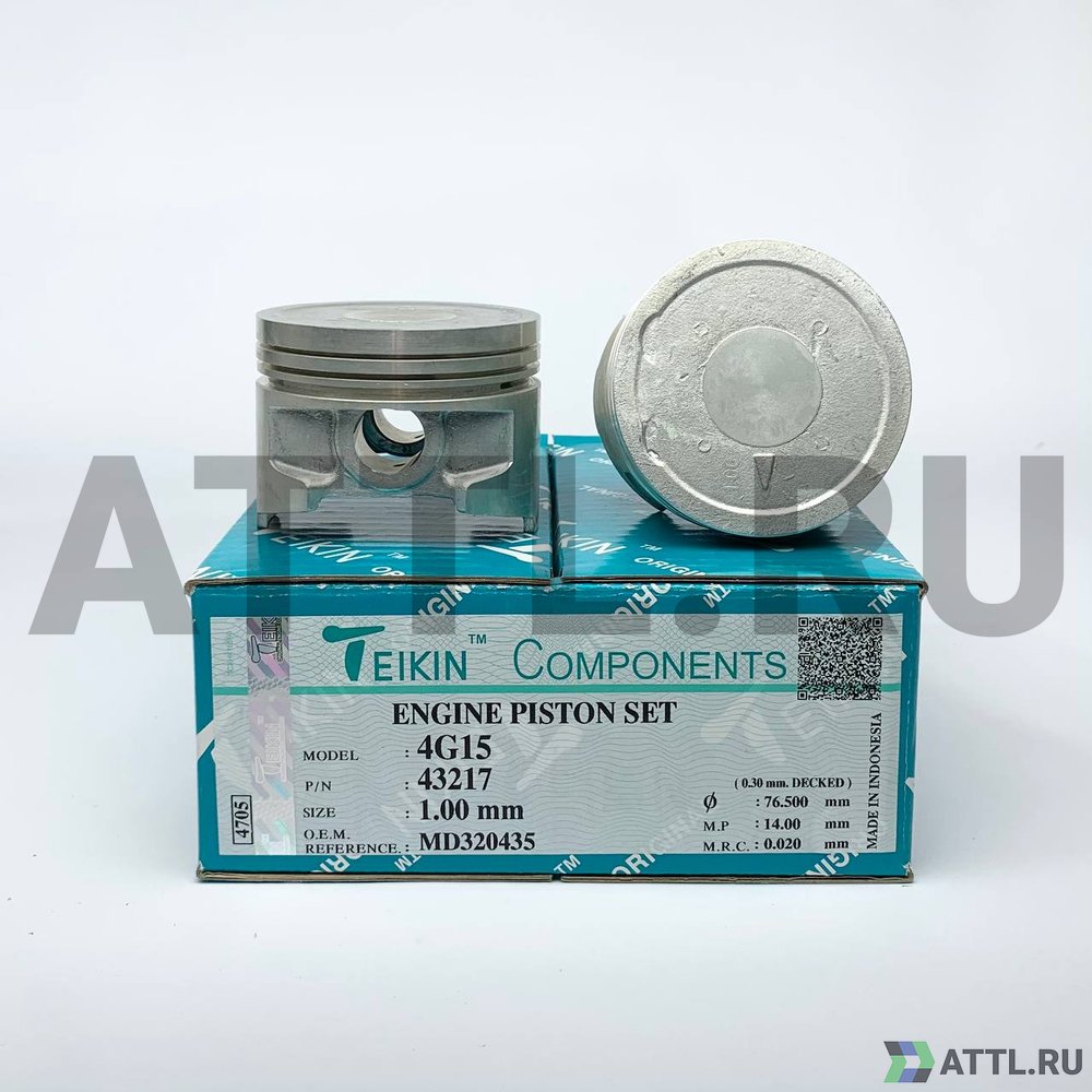 TEIKIN 43217 100 Комплект поршней 4G15