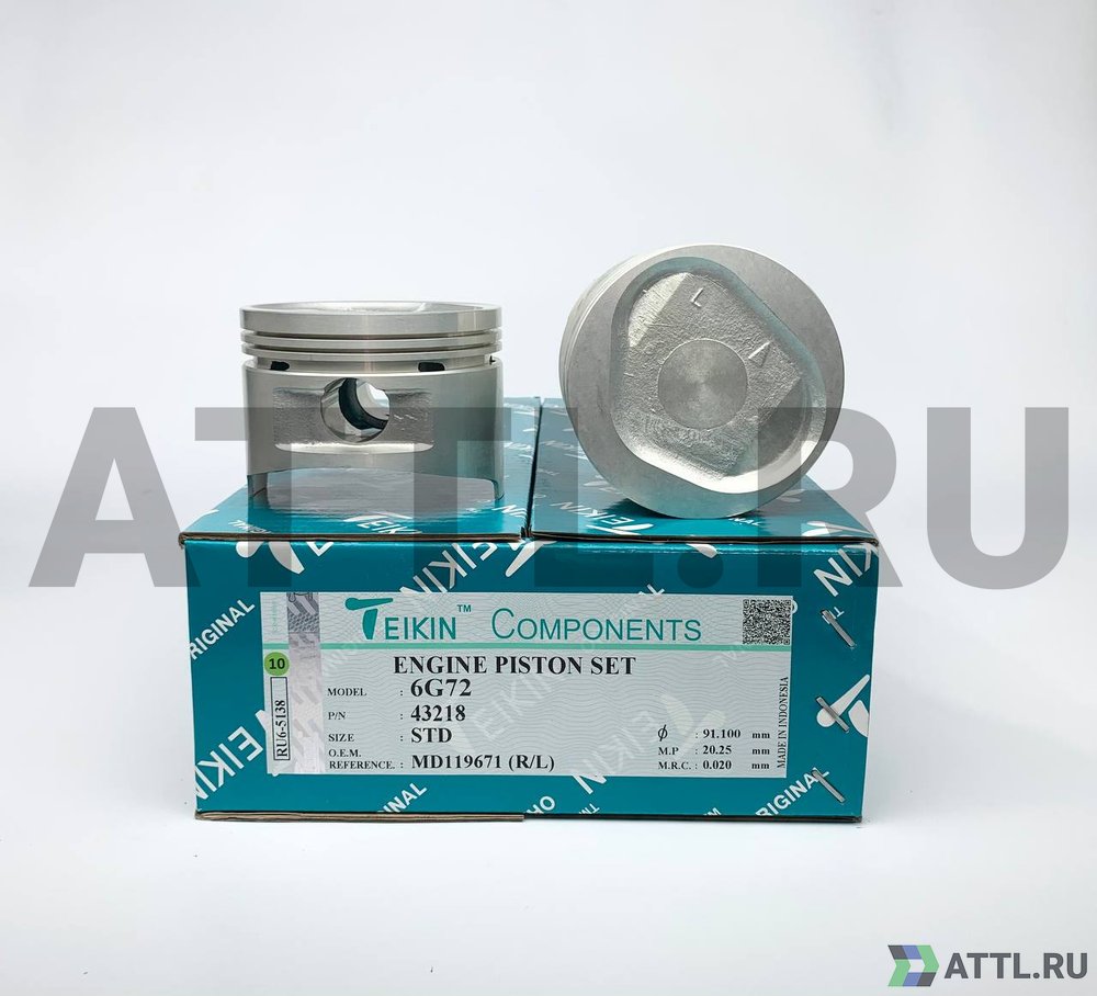 TEIKIN 43218 std Комплект поршней 6G72 (R/L)