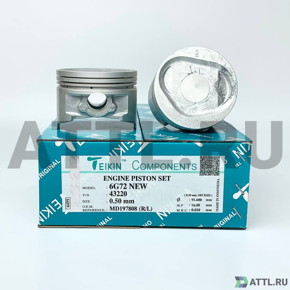 TEIKIN 43220 050 Комплект поршней 6G72 (R/L)