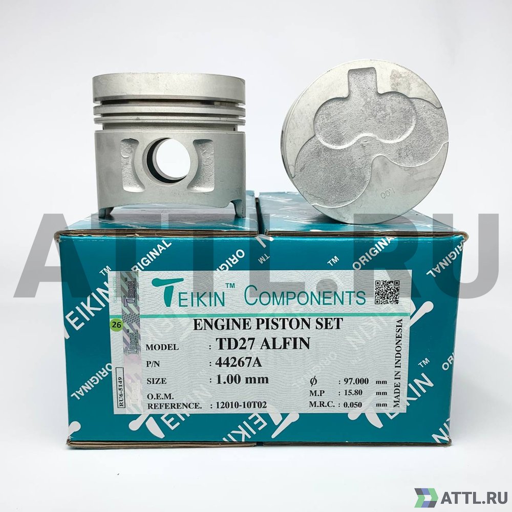 TEIKIN 44267A 100 Комплект поршней TD27