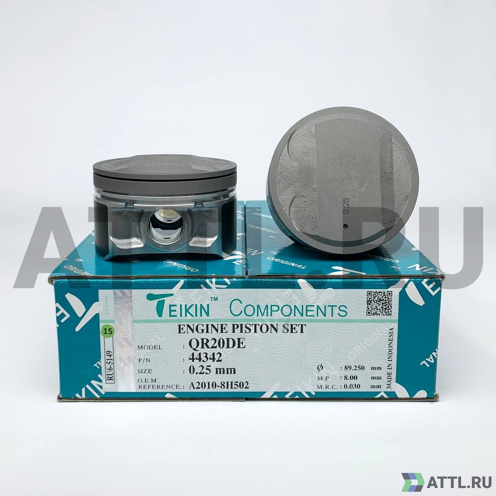 TEIKIN 44342 025 Комплект поршней QR20DE