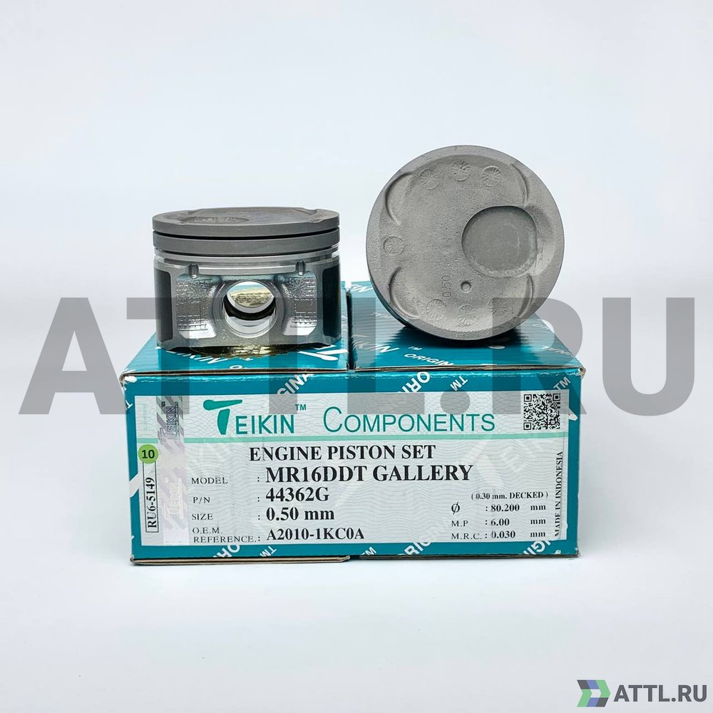 TEIKIN 44362G 050 Комплект поршней MR16DDT