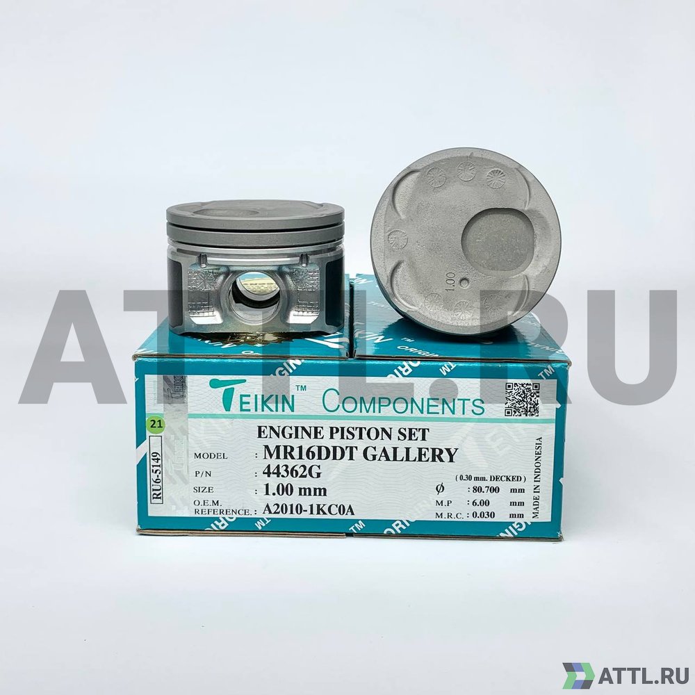 TEIKIN 44362G 100 Комплект поршней MR16DDT