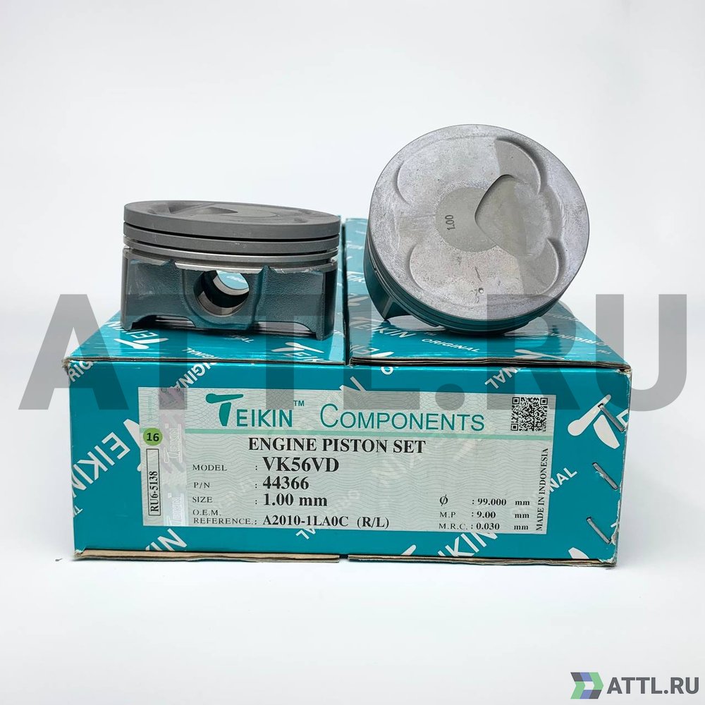 TEIKIN 44366 100 Комплект поршней VK56VD