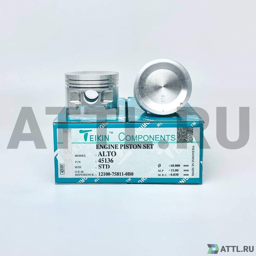 TEIKIN 45136 std Комплект поршней K10A