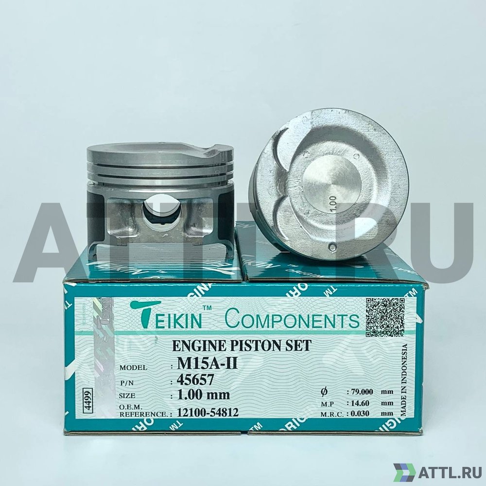 TEIKIN 45657 100 Комплект поршней M15A-II, M16A