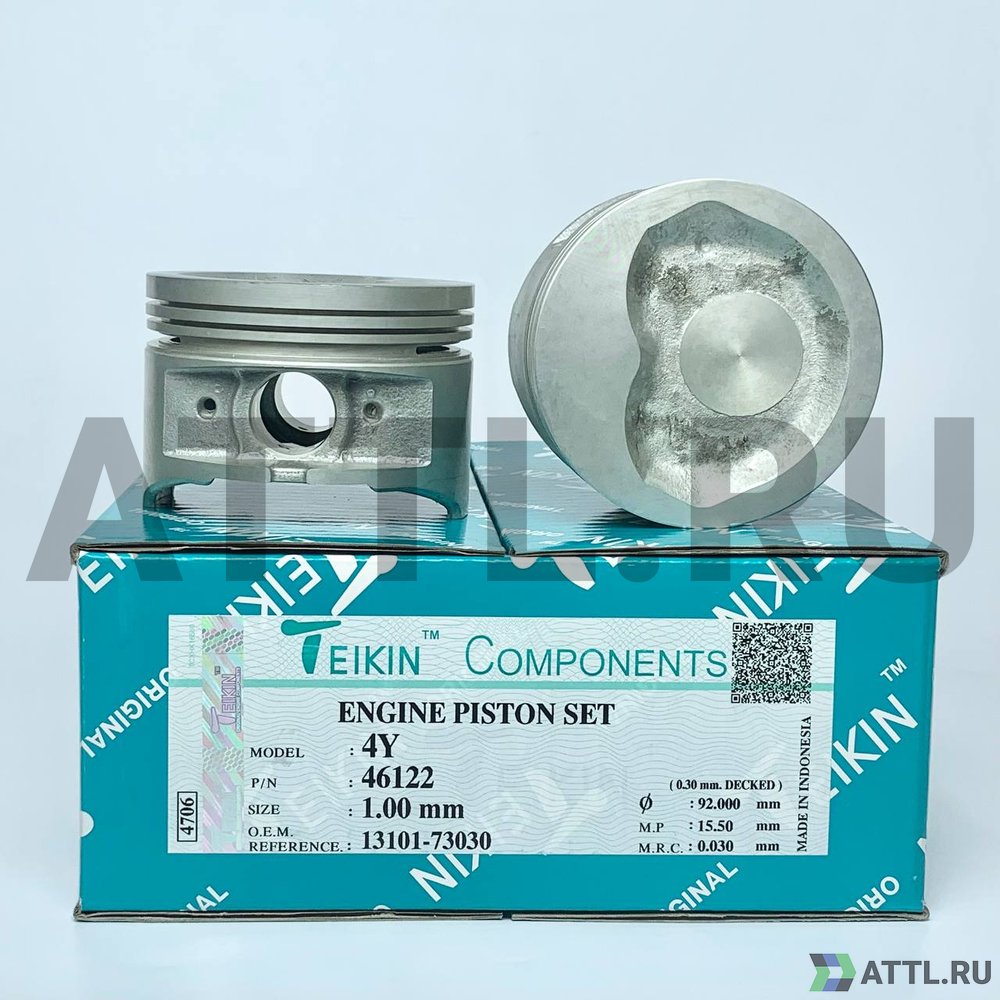 TEIKIN 46122 100 Комплект поршней 4Y