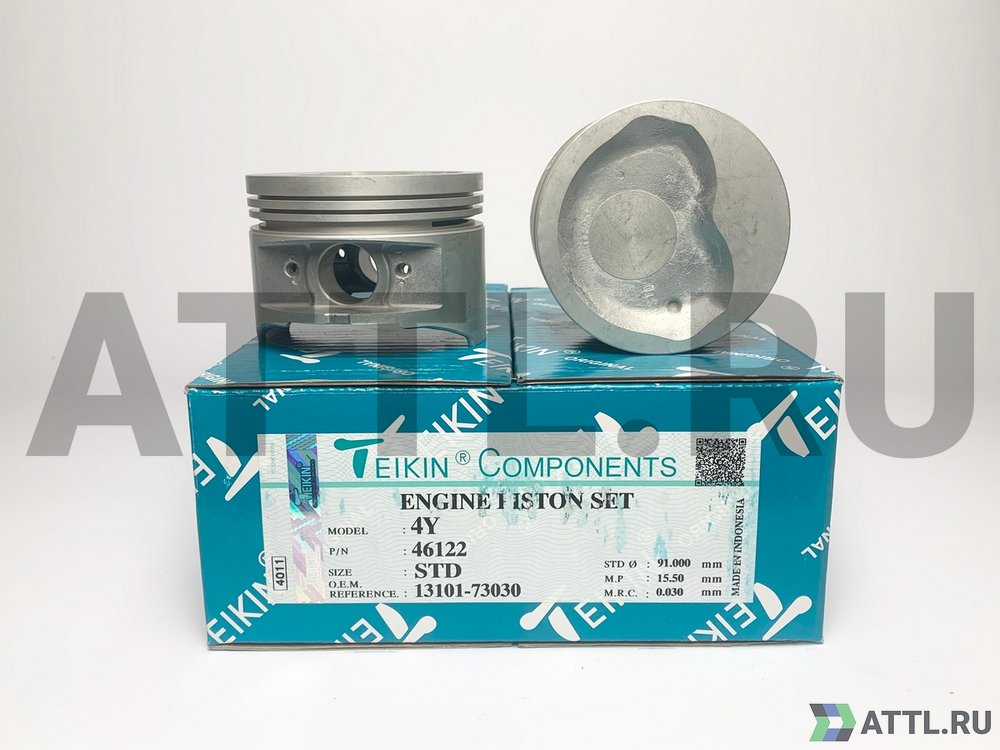 TEIKIN 46122 std Комплект поршней 4Y
