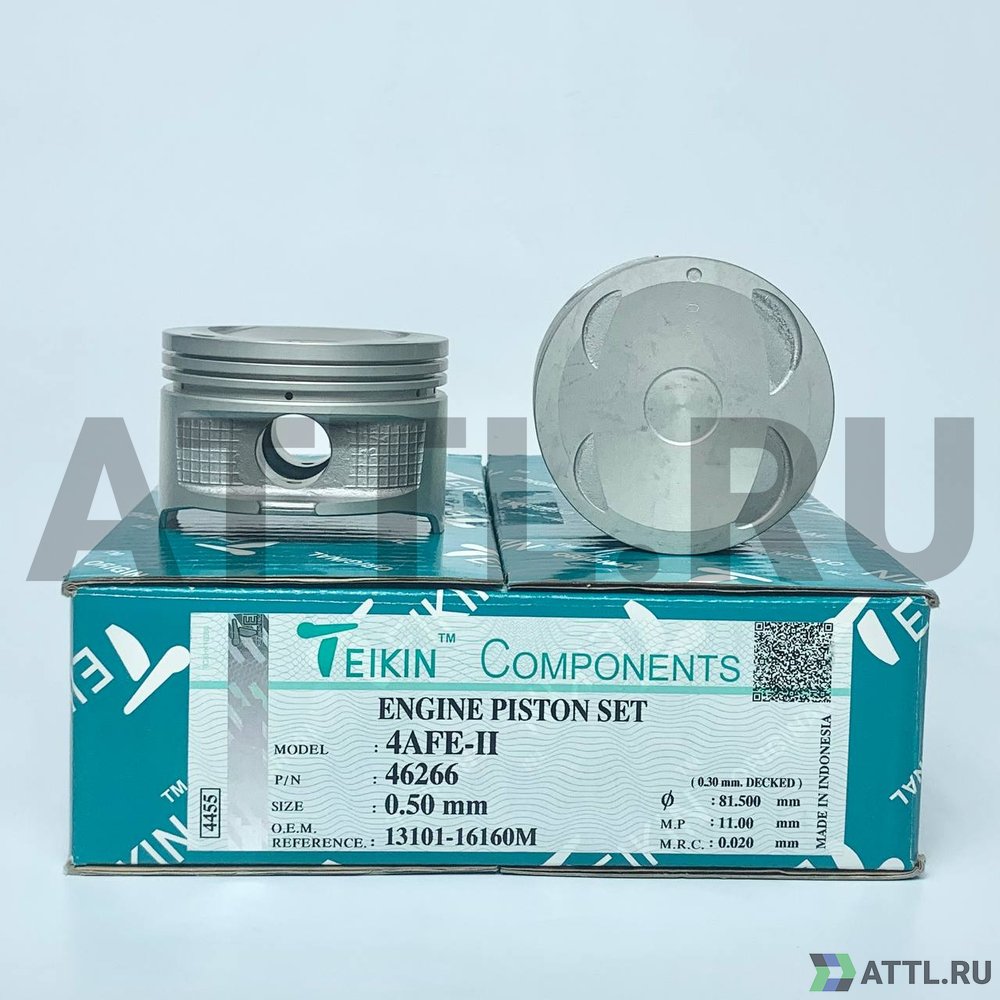 TEIKIN 46266 050 Комплект поршней 4A-FE-II, 4AG