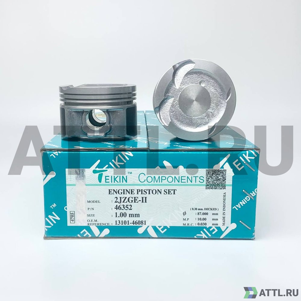 TEIKIN 46352 100 Комплект поршней 2JZ-GE-II