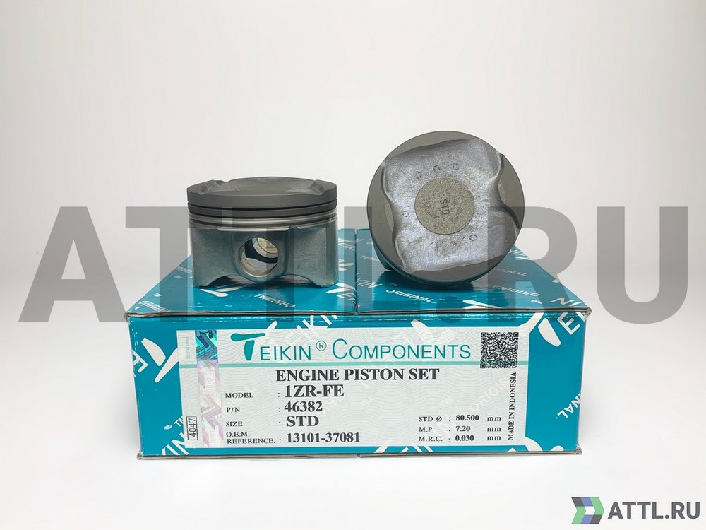 TEIKIN 46382 std Комплект поршней 1ZR-FE