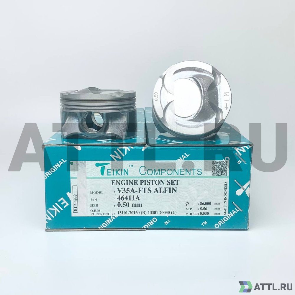 TEIKIN 46411A 050 Комплект поршней V35A-FTS
