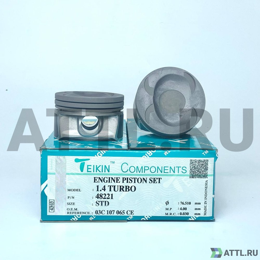 TEIKIN 48221 std Комплект поршней 1.4 TURBO d76,51 STD 1,2-1,5-2