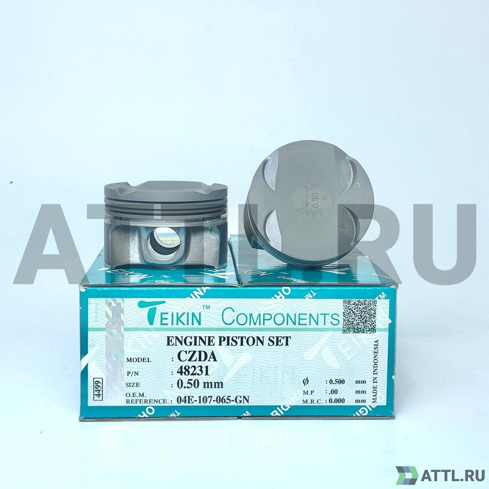 TEIKIN 48231 050 Комплект поршней CZDA d74,5+0.50 1,2-1,2-2