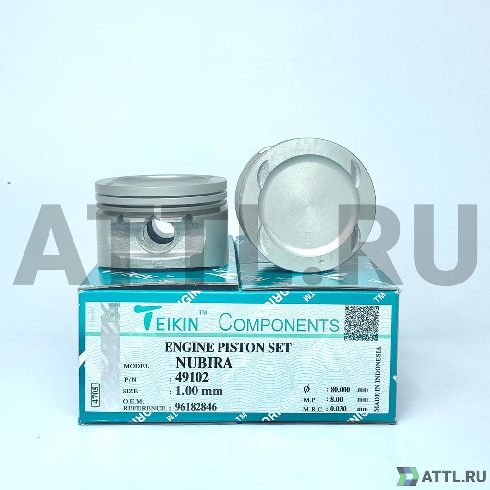 TEIKIN 49102 100 Комплект поршней NUBIRA d79+1.00 1,2-1,5-3