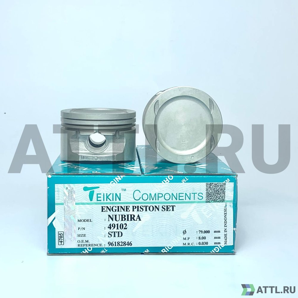 TEIKIN 49102 std Комплект поршней NUBIRA d79 STD 1,2-1,5-3