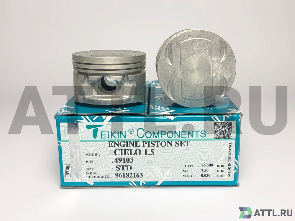 TEIKIN 49103 std Комплект поршней CIELO 1.5