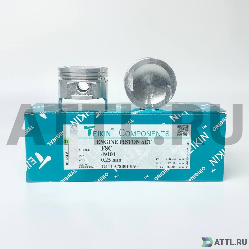 TEIKIN 49104 025 Комплект поршней F8C