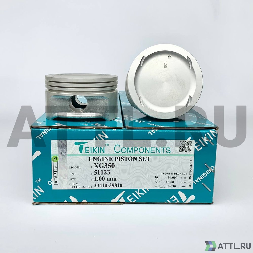 TEIKIN 51123 100 Комплект поршней G6CU