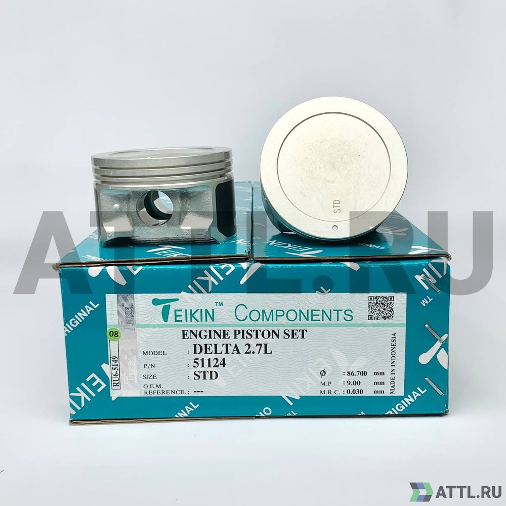 TEIKIN 51124 std Комплект поршней G6BA