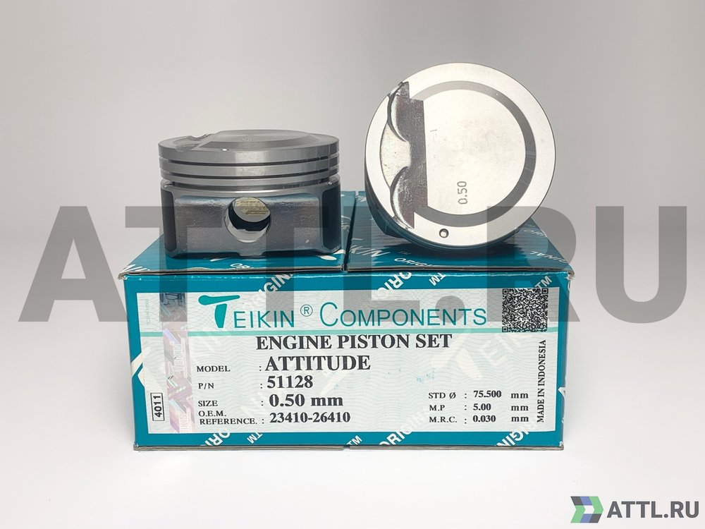TEIKIN 51128 050 Комплект поршней G4EE