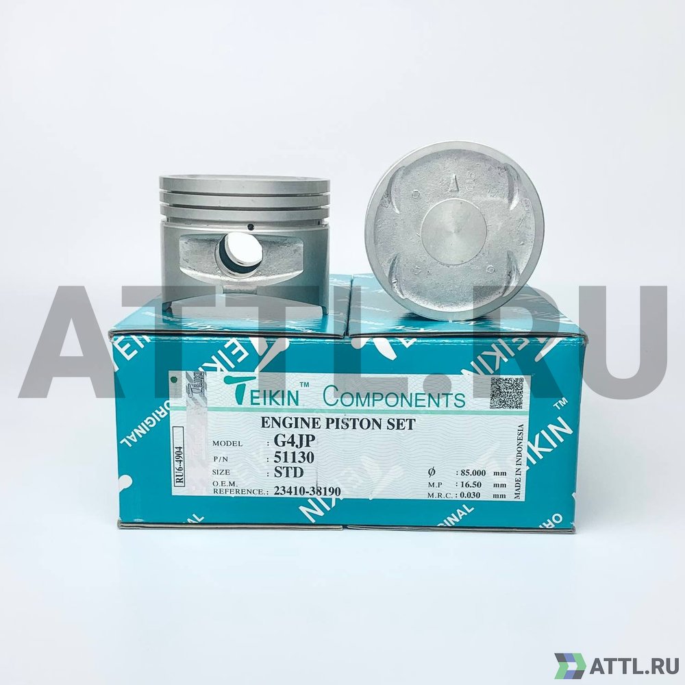TEIKIN 51130 std Комплект поршней G4JP d85 STD 1,2-1,5-2,8