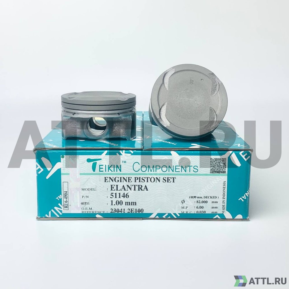 TEIKIN 51146 100 Комплект поршней ELANTRA d81+1.00 1-1,2-2
