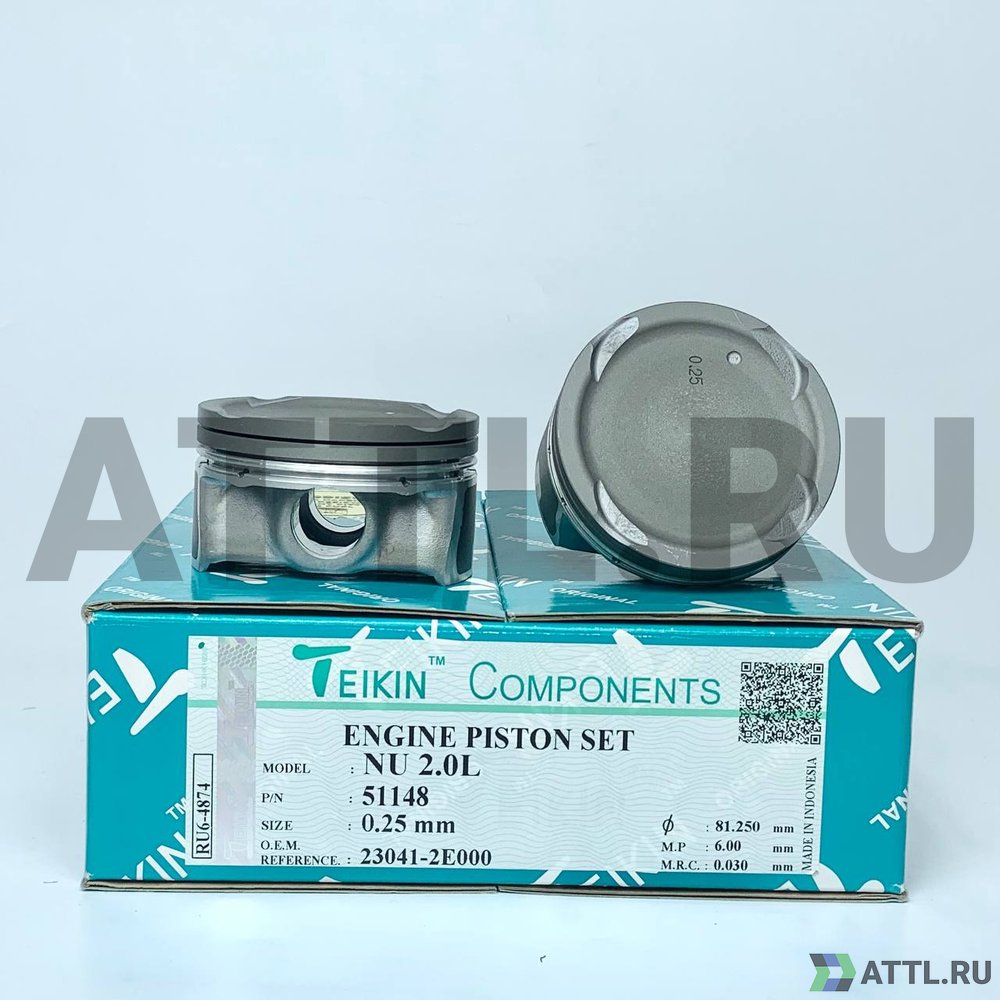 TEIKIN 51148 025 Комплект поршней NU 2.0L