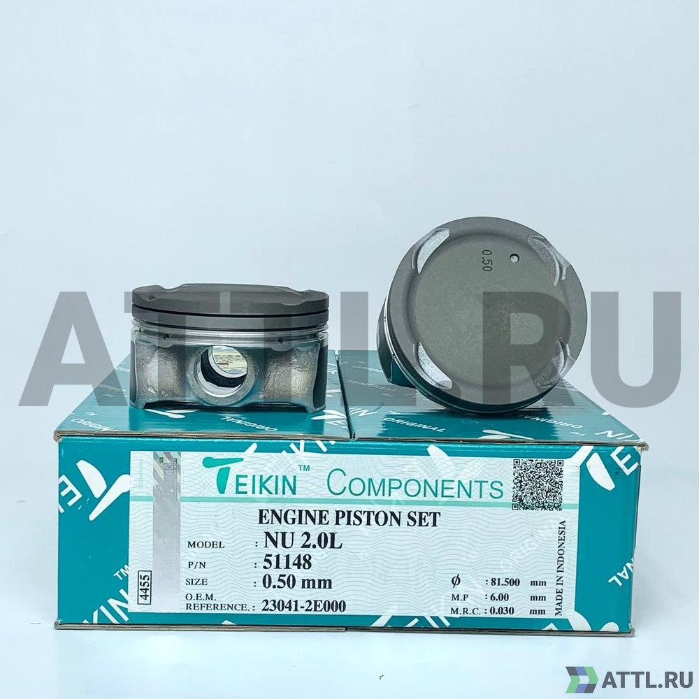 TEIKIN 51148 050 Комплект поршней NU 2.0L d81+0.50 1-1,2-2