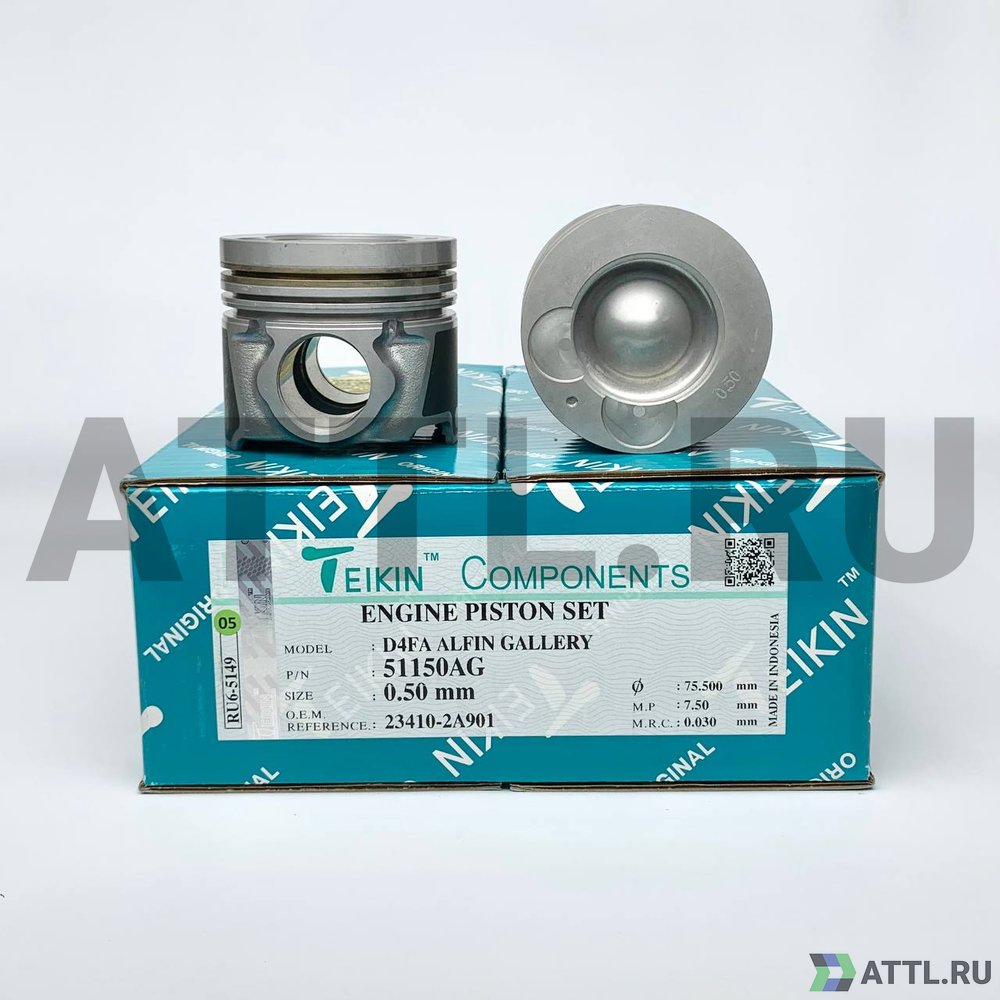 TEIKIN 51150AG 050 Комплект поршней D4FA