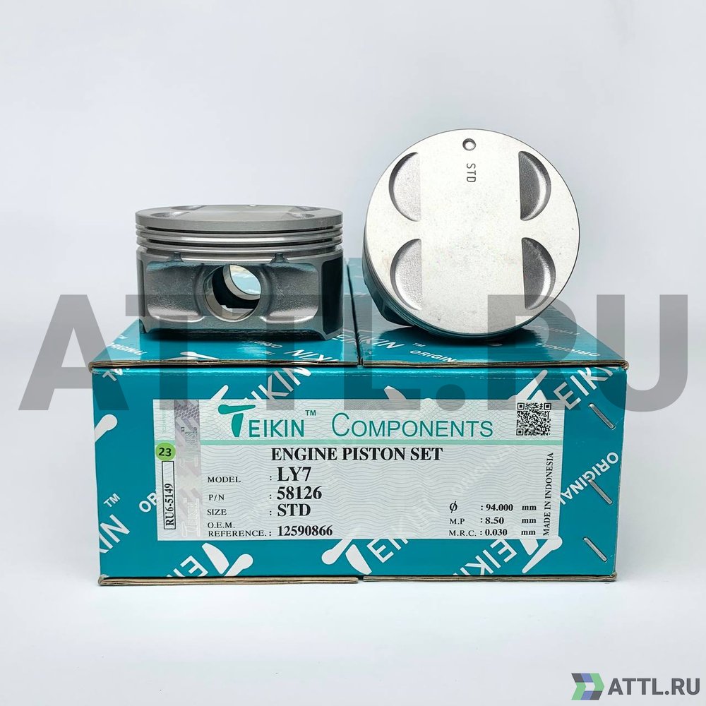 TEIKIN 58126 std Комплект поршней LY7