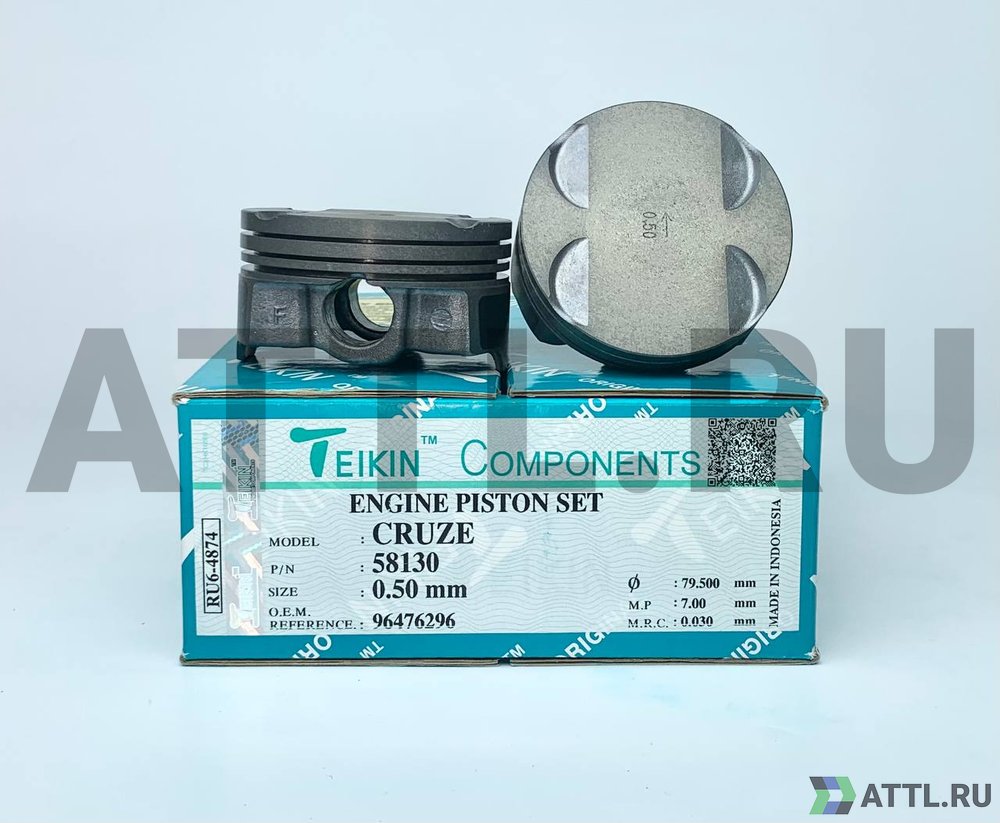 TEIKIN 58130 050 Комплект поршней CRUZE 1.6 d79+0.50 1,2-1,2-2