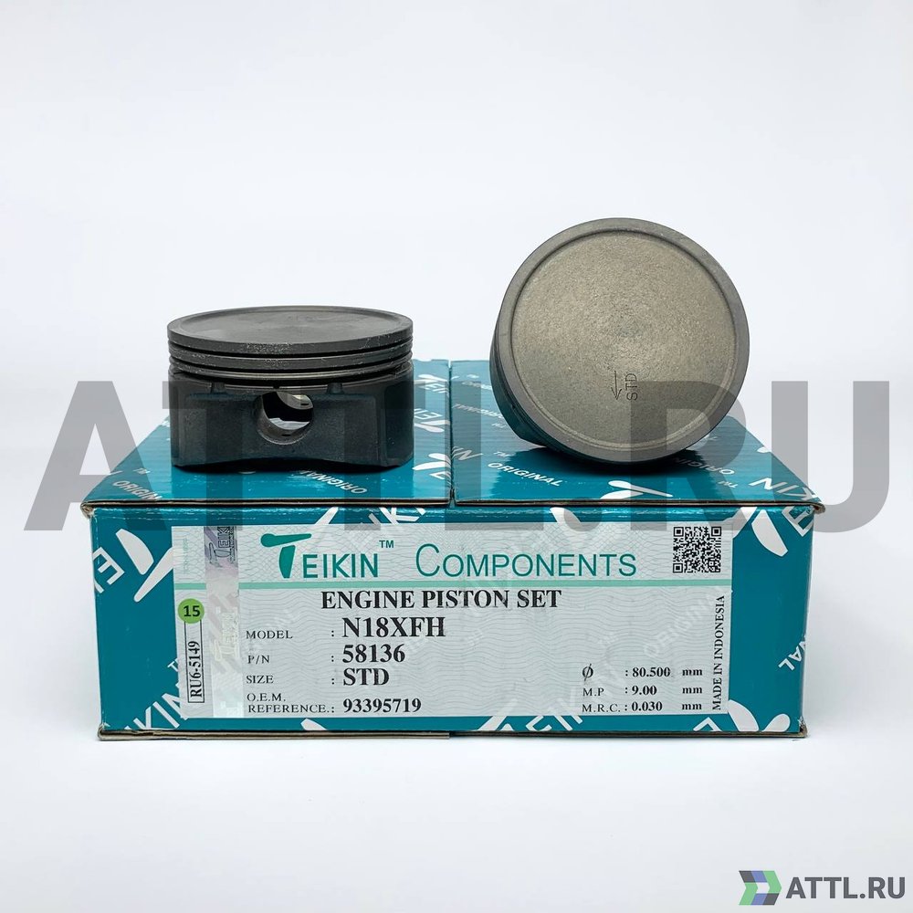 TEIKIN 58136 std Комплект поршней N18XFH