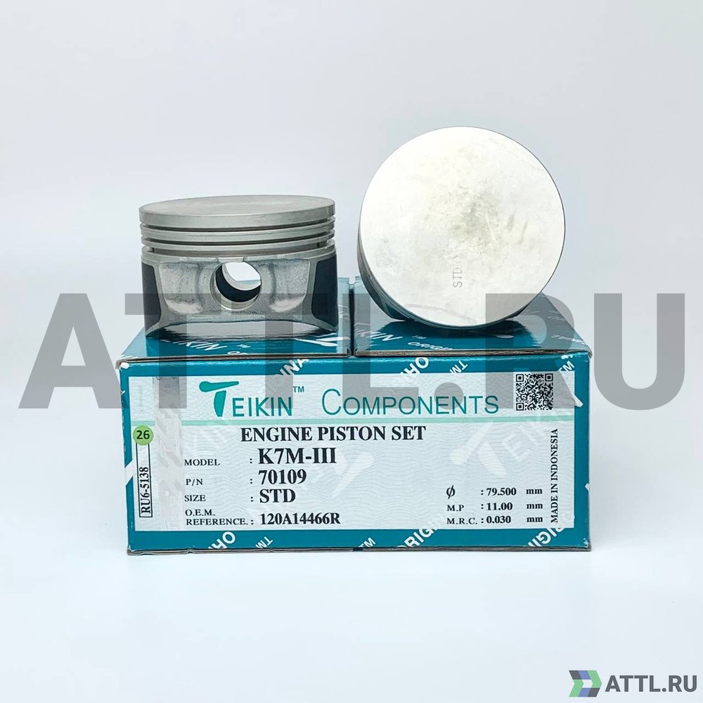 TEIKIN 70109 std Комплект поршней K7M-III d79,5 STD 1,5-1,5-2,5