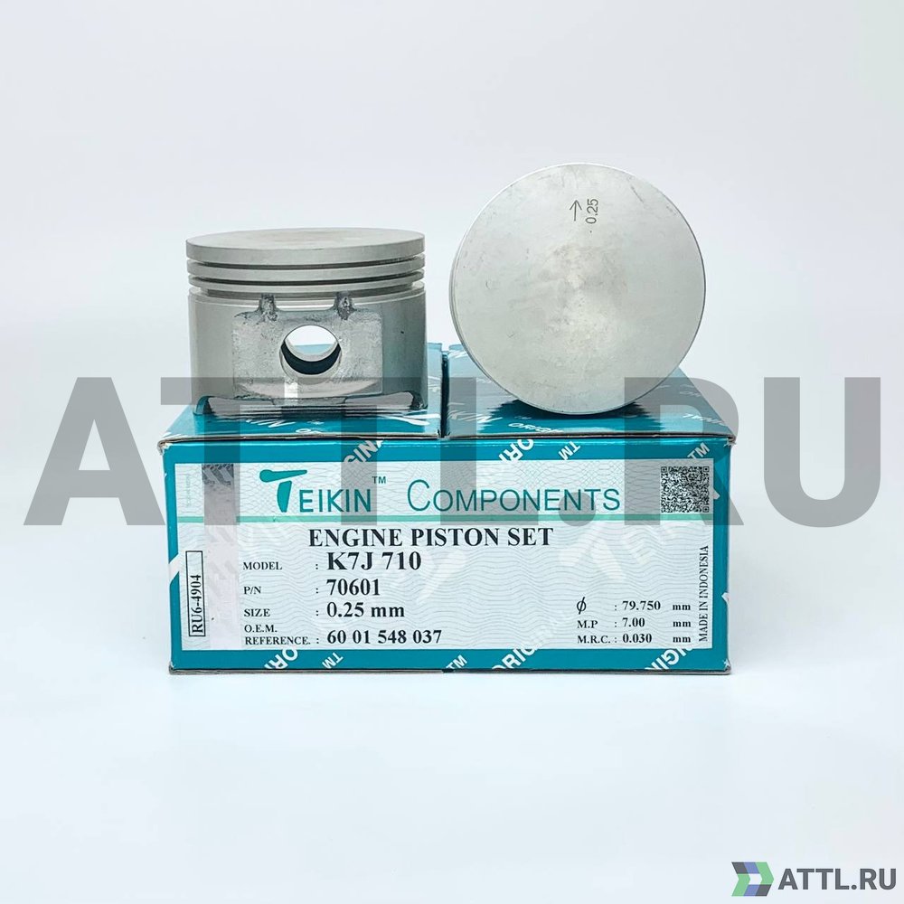 TEIKIN 70601 025 Комплект поршней K7J