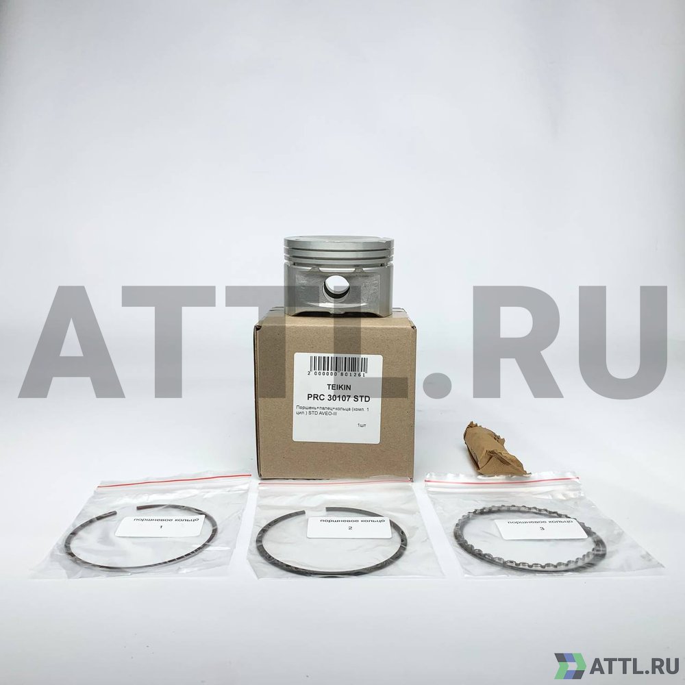TEIKIN PRC 30107 std Поршень+палец+кольца (комп. 1 цил.) STD AVEO-III