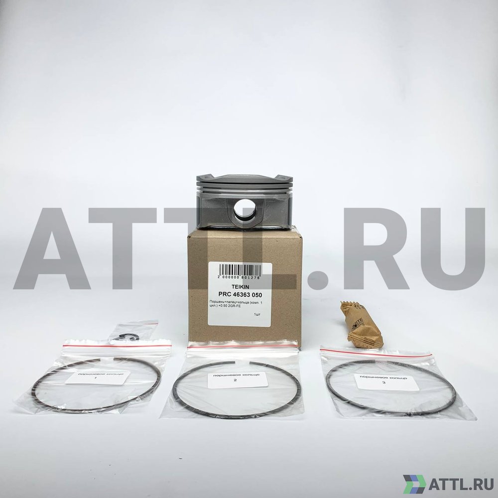 TEIKIN PRC 46363 050 Поршень+палец+кольца (комп. 1 цил.) +0.50 2GR-FE