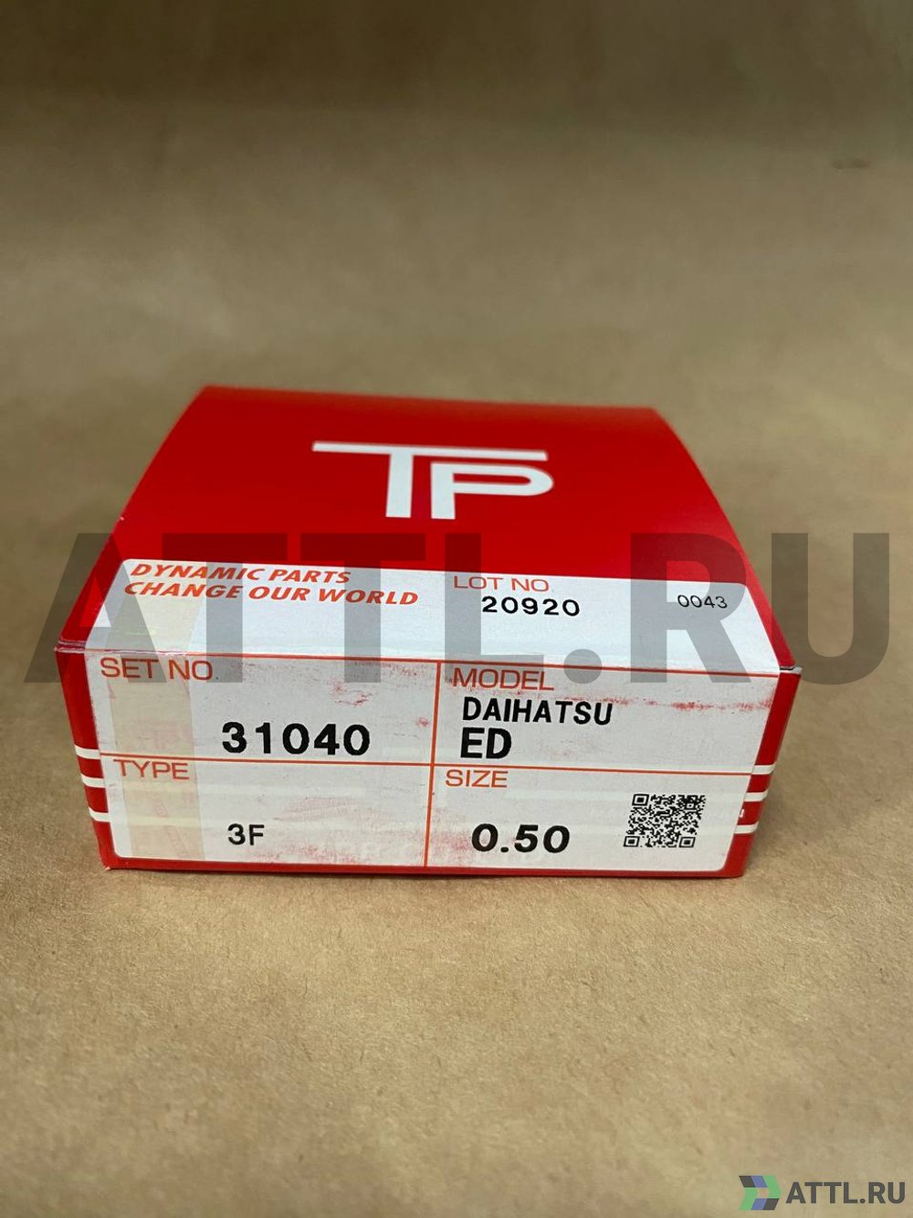 TPR 31040 050 Поршневые кольца ED10 (3cyl)