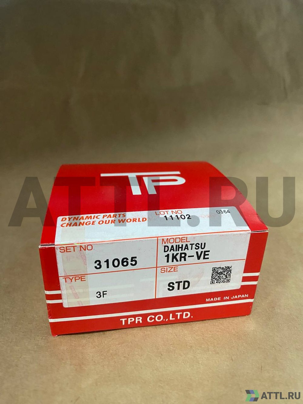 TPR 31065 STD Поршневые кольца 1KR-VE