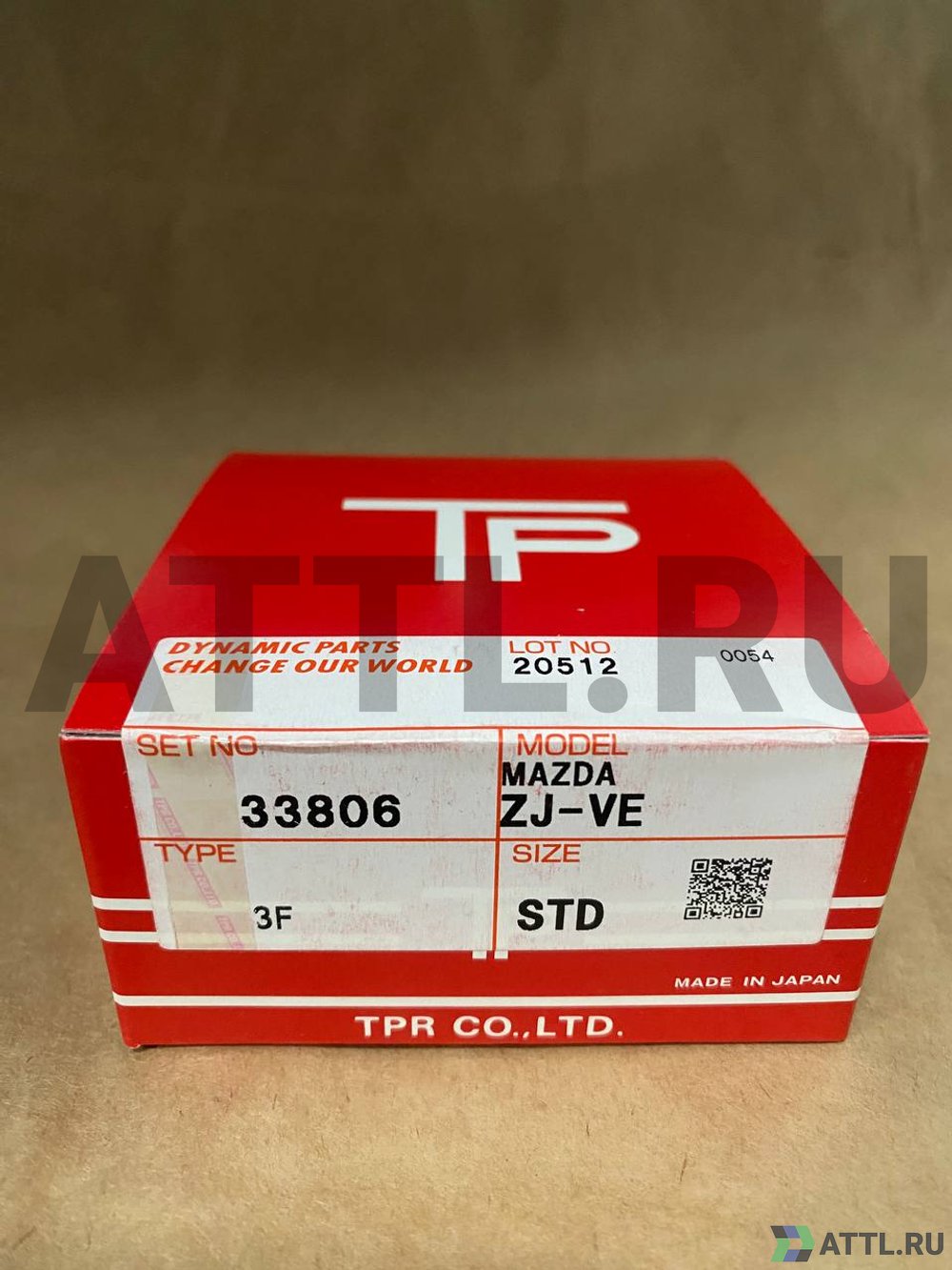 TPR 33806 STD Поршневые кольца ZJ-VE