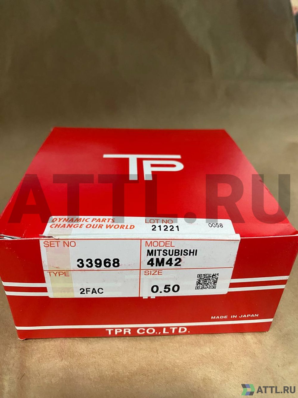 TPR 33968 050 Поршневые кольца 4M42