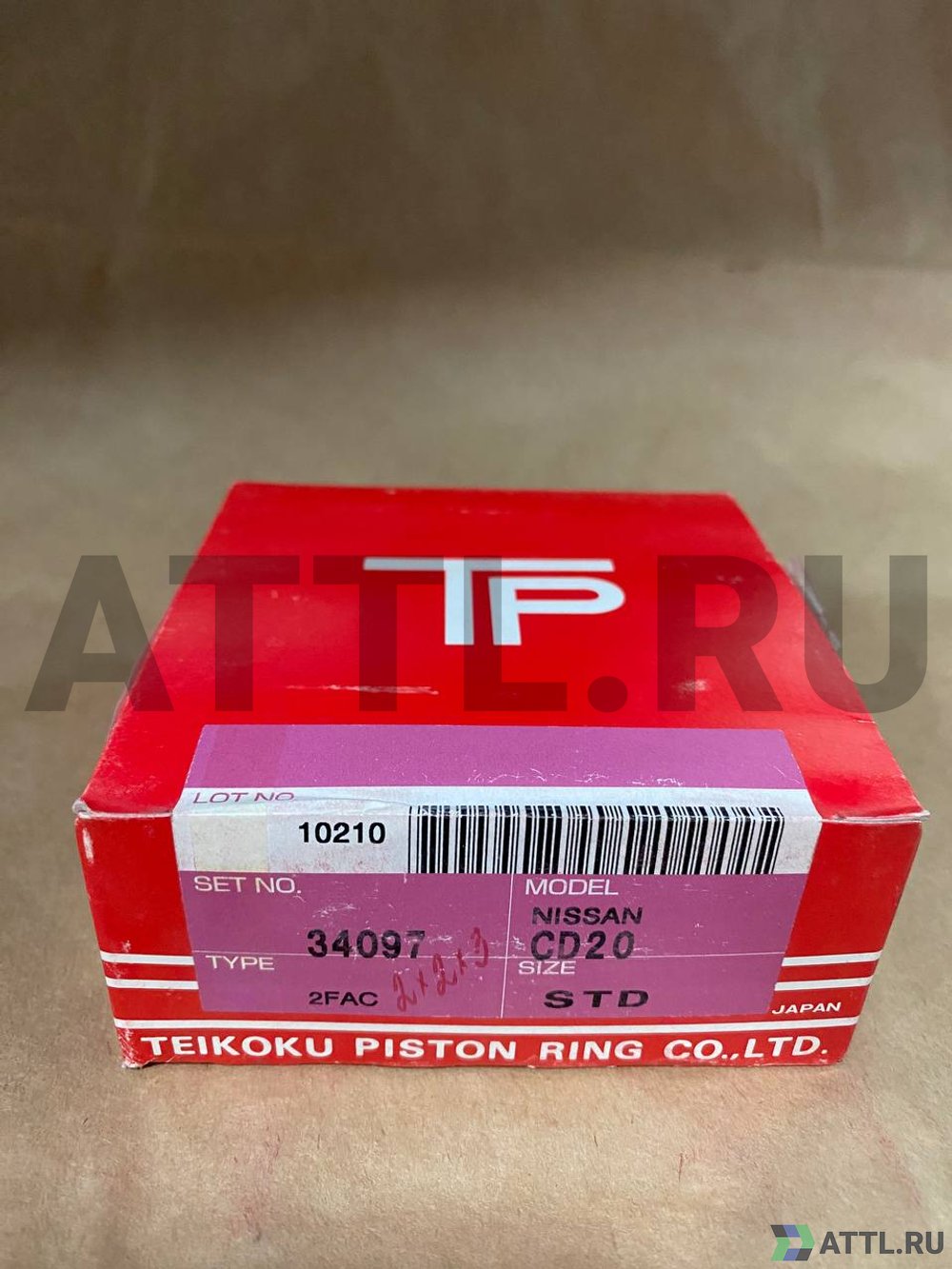 TPR 34097 STD Поршневые кольца CD20