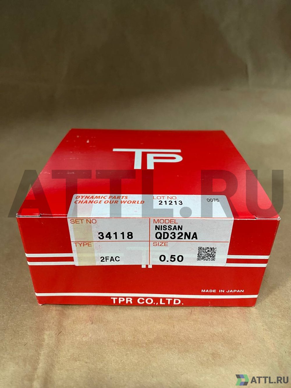 TPR 34118 050 Поршневые кольца QD32NA