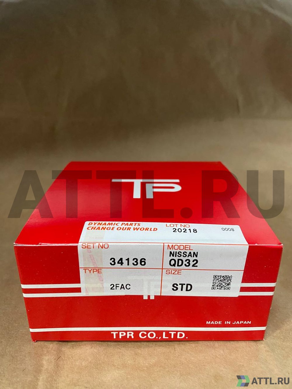 TPR 34136 STD Поршневые кольца QD32
