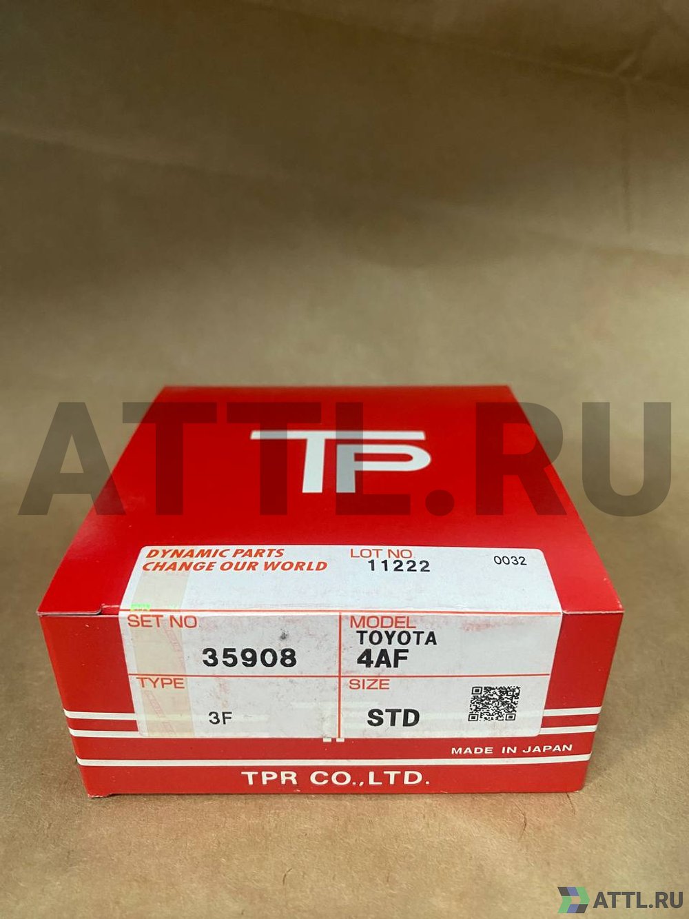 TPR 35908 STD Поршневые кольца 4A-F