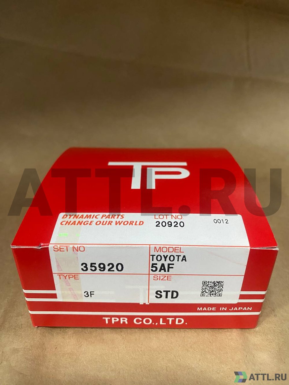 TPR 35920 STD Поршневые кольца 5A-F