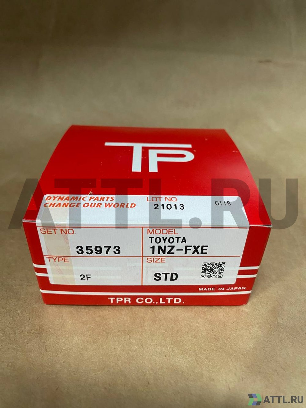 TPR 35973 STD Поршневые кольца 1NZ-FXE