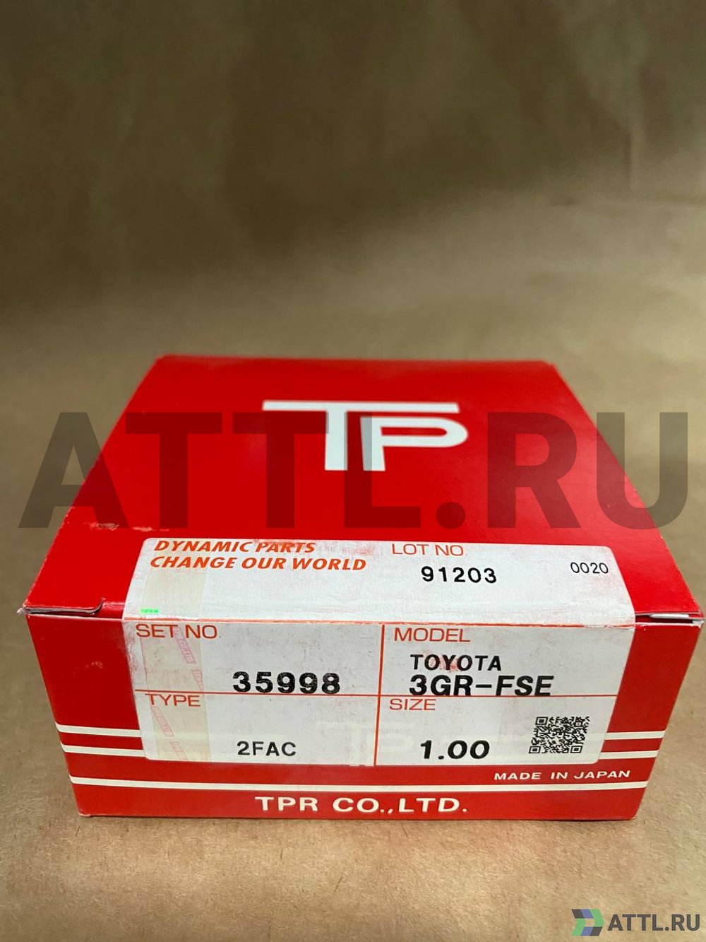 TPR 35998 100 Поршневые кольца 3GR-D4