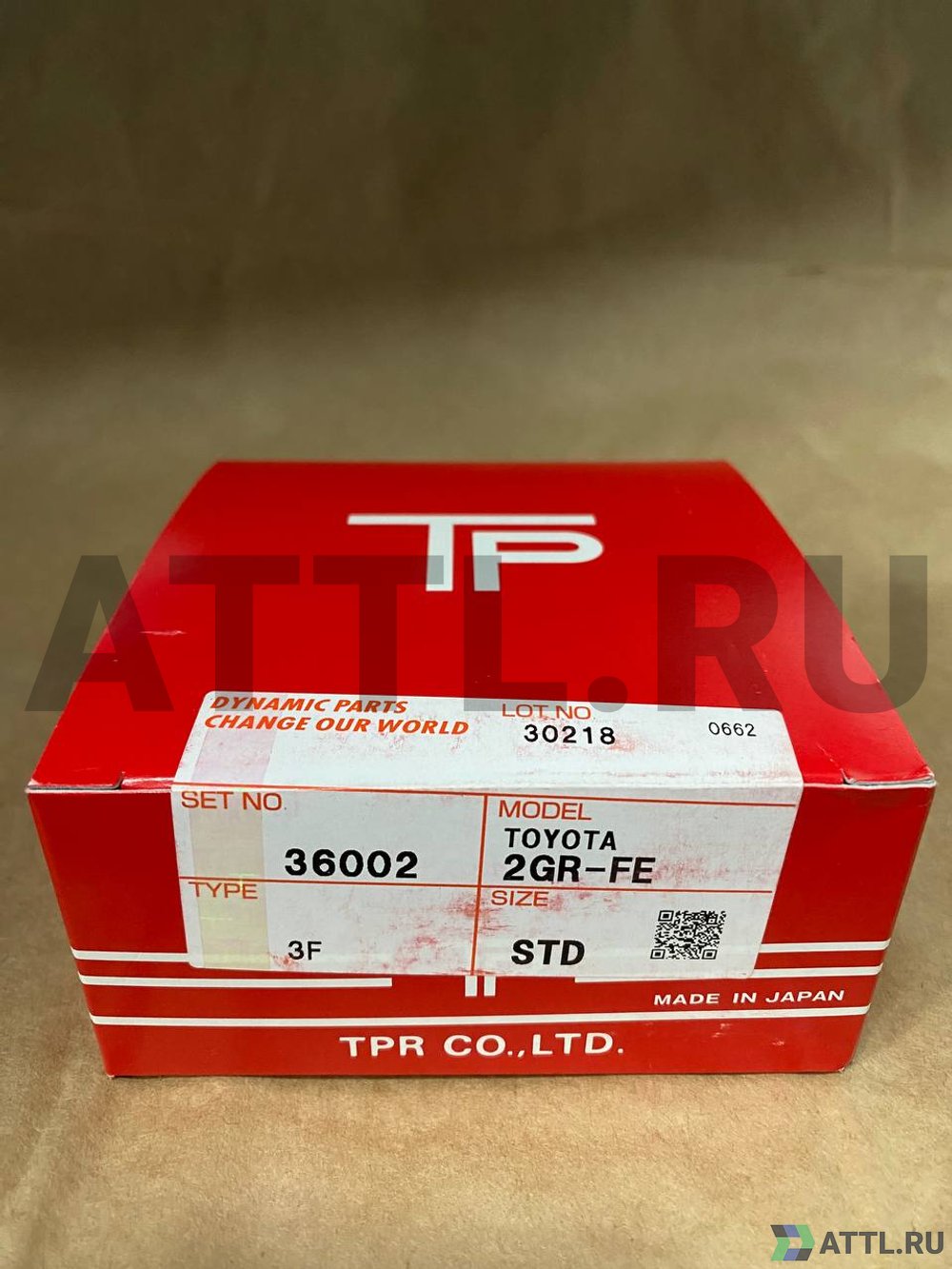 TPR 36002 STD Поршневые кольца 2GR-FE