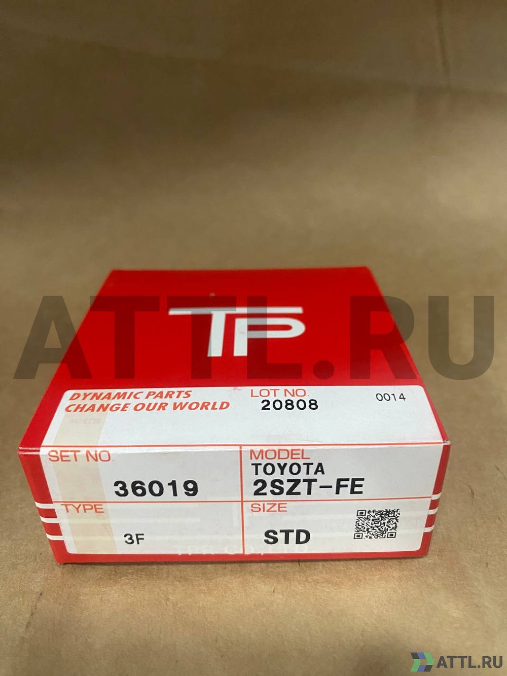 TPR 36019 STD Поршневые кольца 2SZ-FE